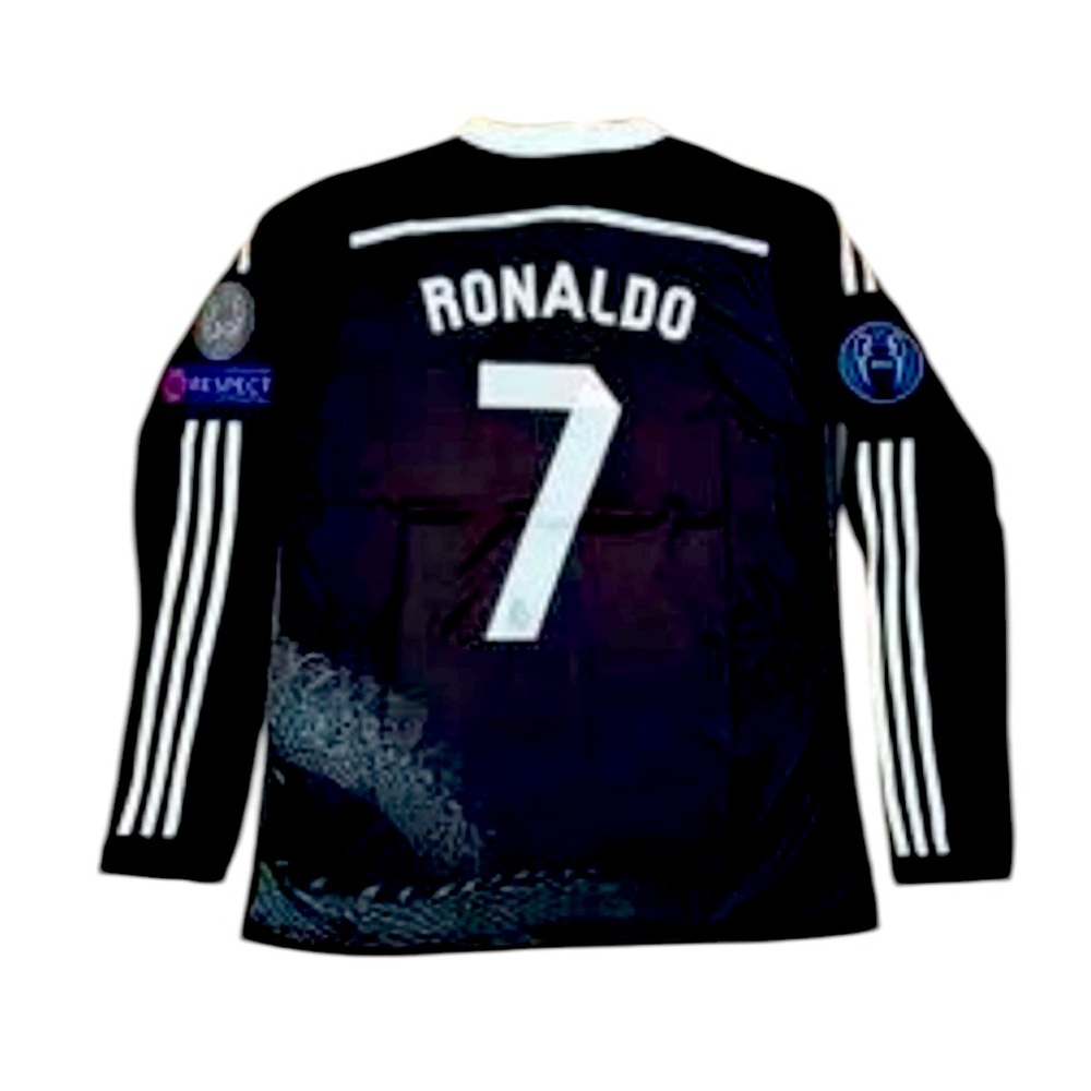 14/15 real madrid full sleeve kit. Cristiano Ronaldo CR7 soccer football jersey. - Picture 2 of 3